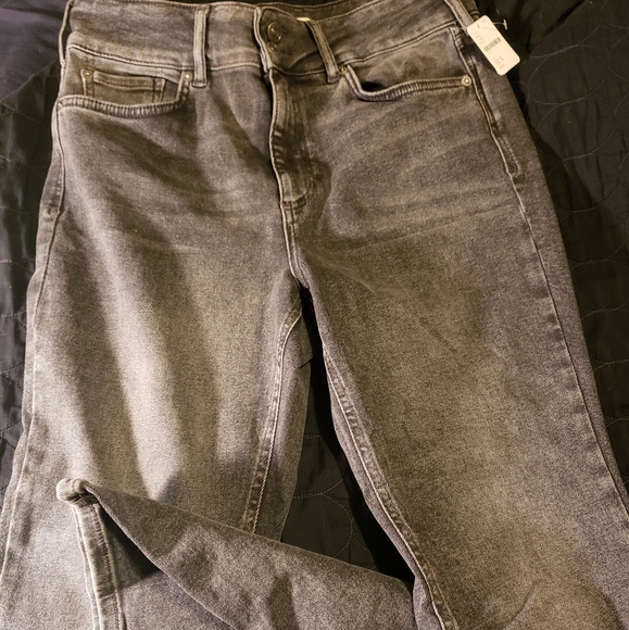 Free People jeans size 32 short. Black. Wide leg. - Picture 2 of 8